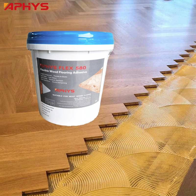 China Factory Eco-Friendly Timber Wood Flooring PU Bonding Adhesive