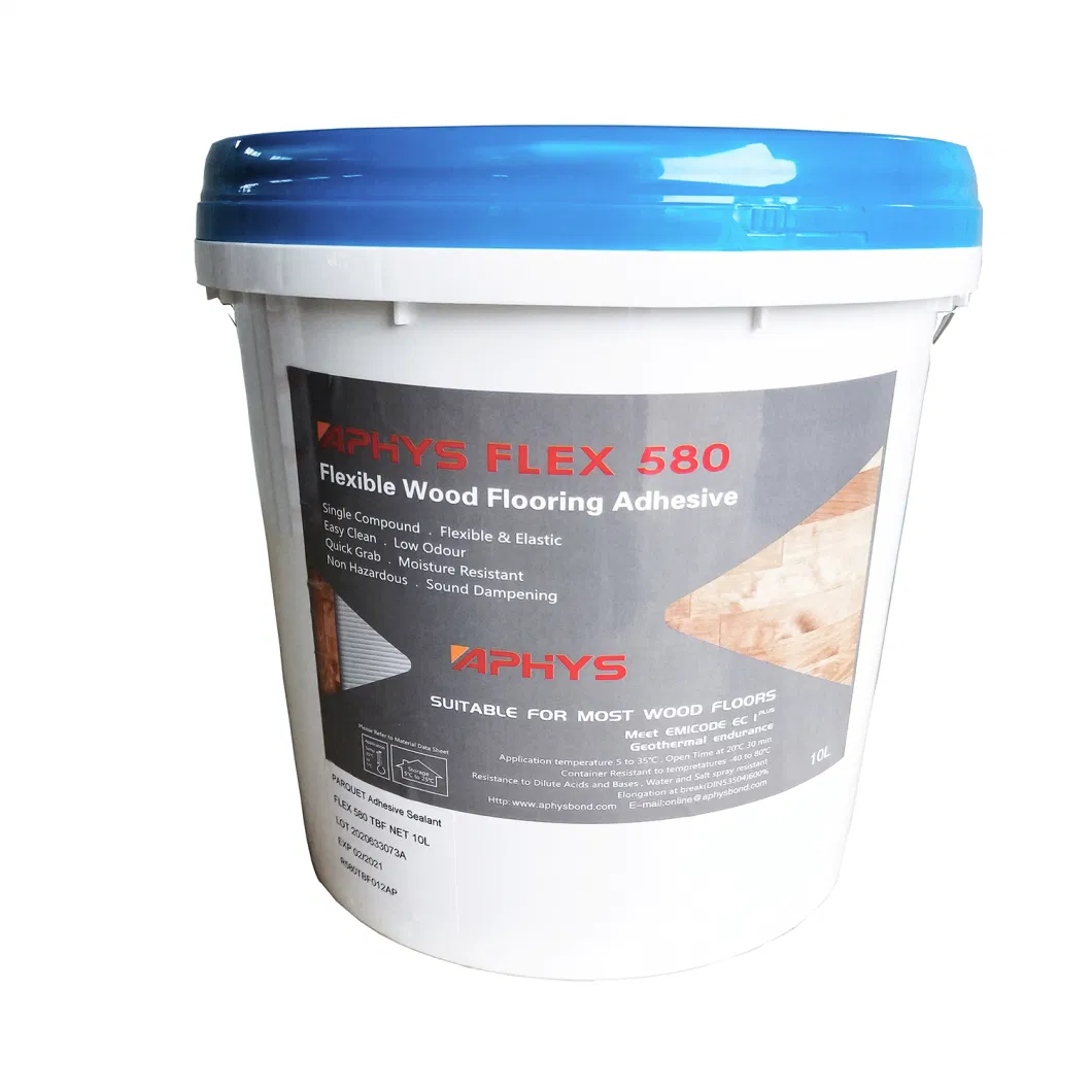 Solvent Free Soundproofing Timber Flooring PU Polyurethane Sealant Glue Adhesive